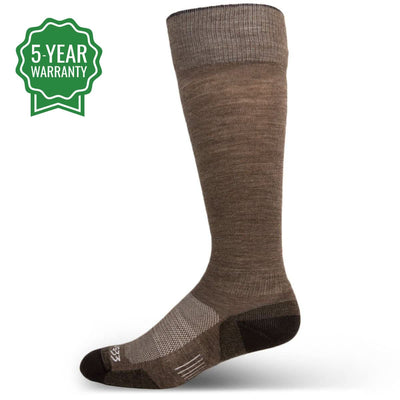 Microweight Cushion - Over the Calf Wool Socks Mountain Heritage