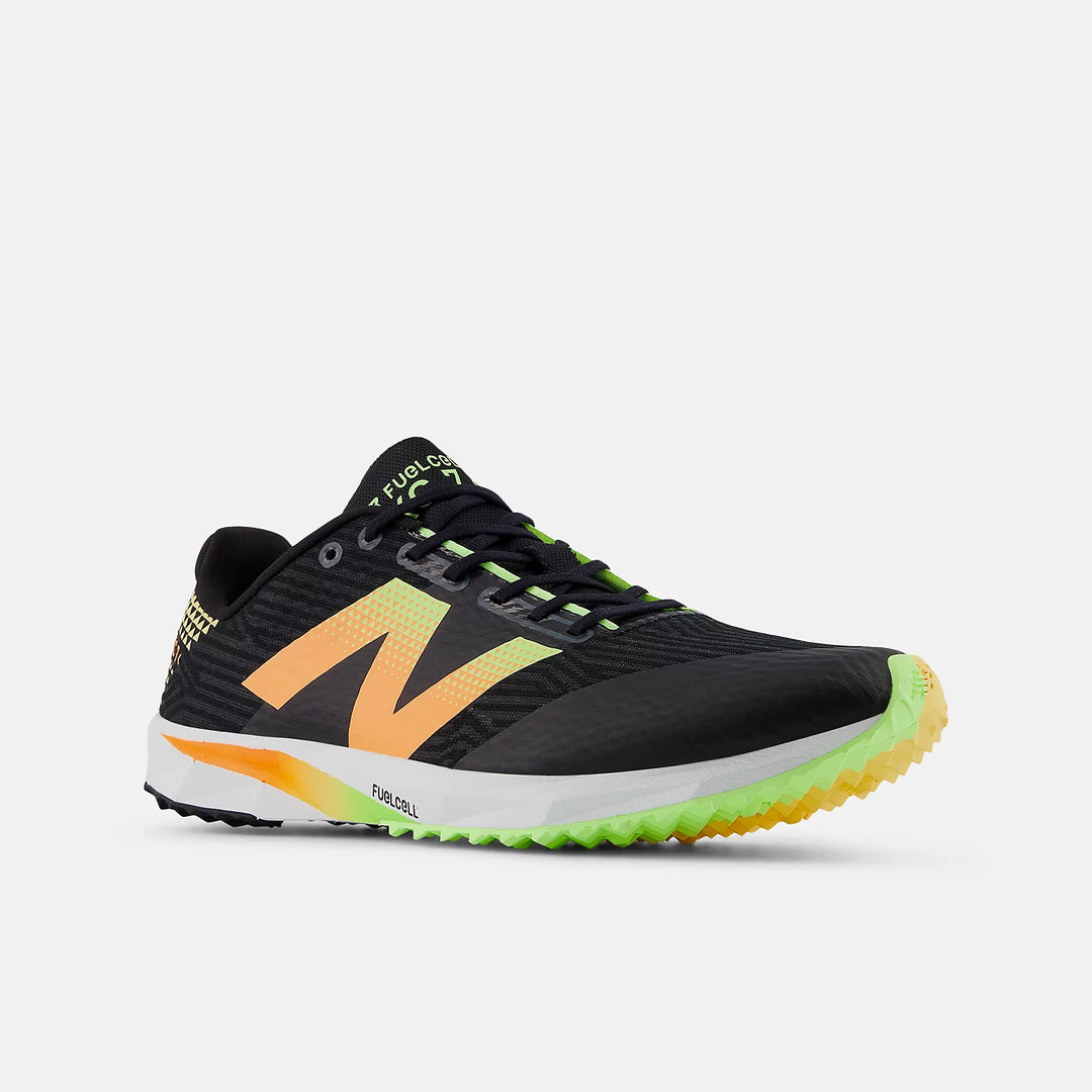 New Balance Unisex FuelCell XC7 v5 - Black/Green (UXCS7LB5)