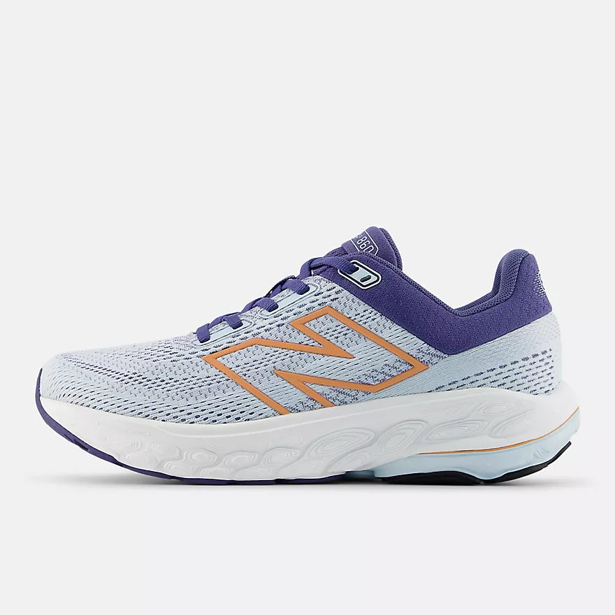 New Balance Womens 860v14- Blue/Blue(W86014E)