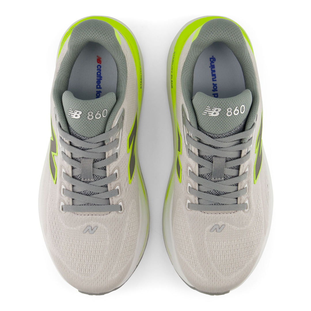 New Balance Womens Fresh Foam X 860 V15 - GREY MATTER (Wide)