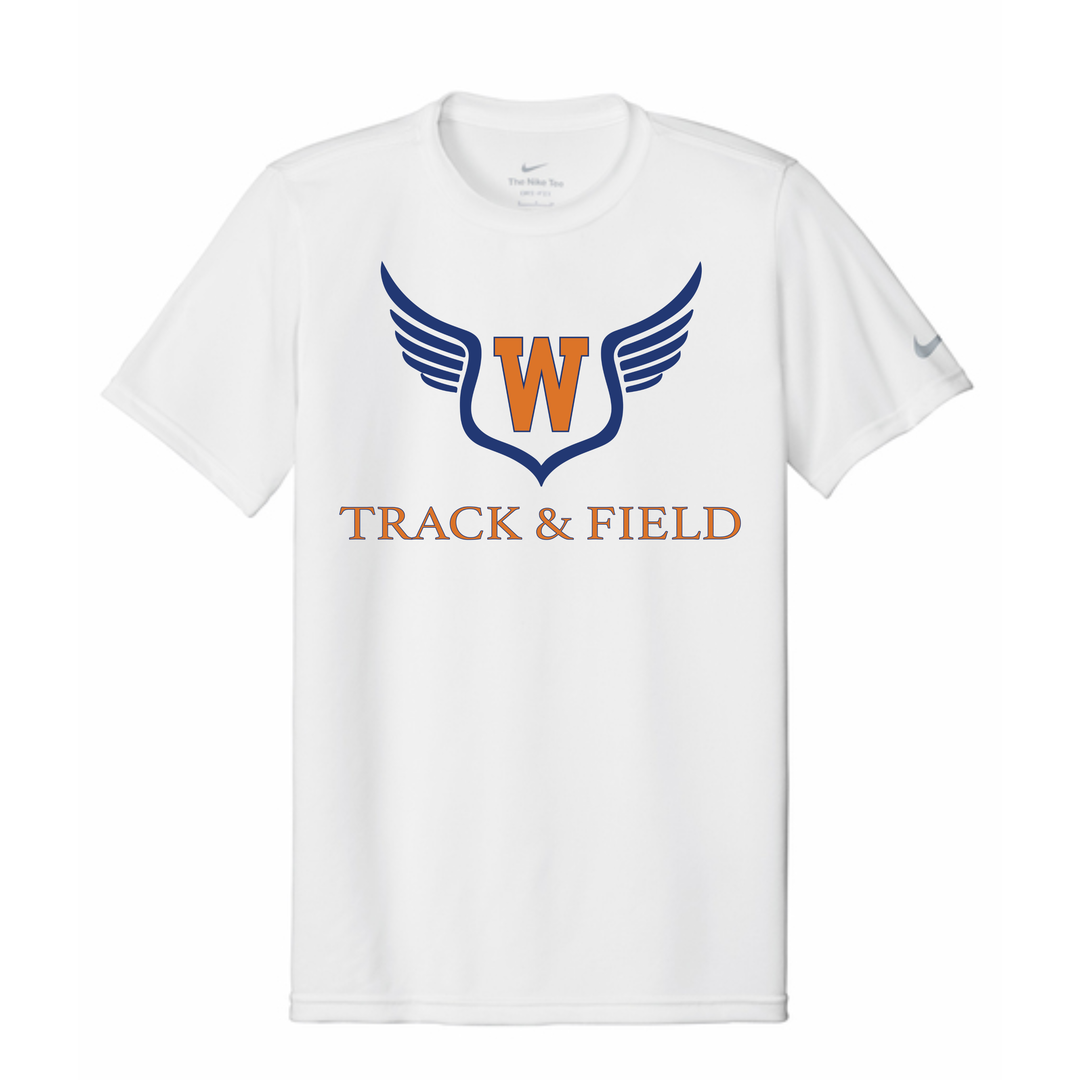 Walpole Track & Field- Nike Men's Swoosh Sleeve rLegend Tee (NKDX8730)
