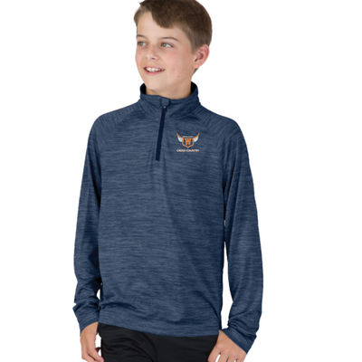 Walpole Middle School Cross Country - Youth Space Dye Performance Pullover (8763)