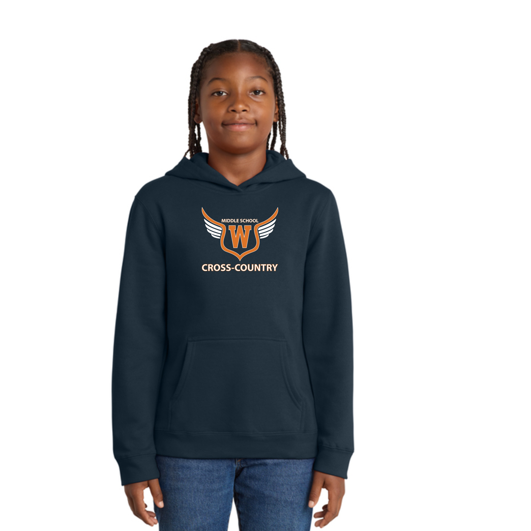 Sudadera con capucha de polar para jóvenes de la escuela secundaria Walpole (DT6100Y)