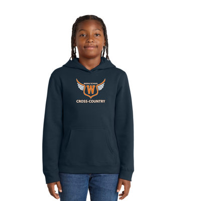 Walpole Middle School Cross Country - Youth Fleece Hoodie (DT6100Y)