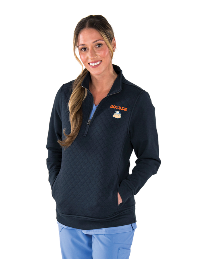 Walpole Teachers- Womens Franconia Quilted Pullover (5368)