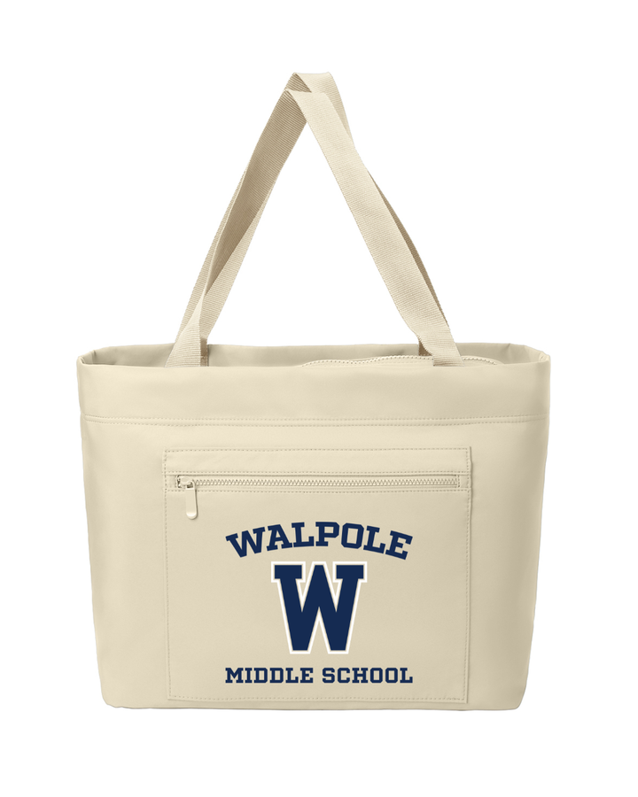 Walpole Teachers-Matte Carryall Tote (BG435)