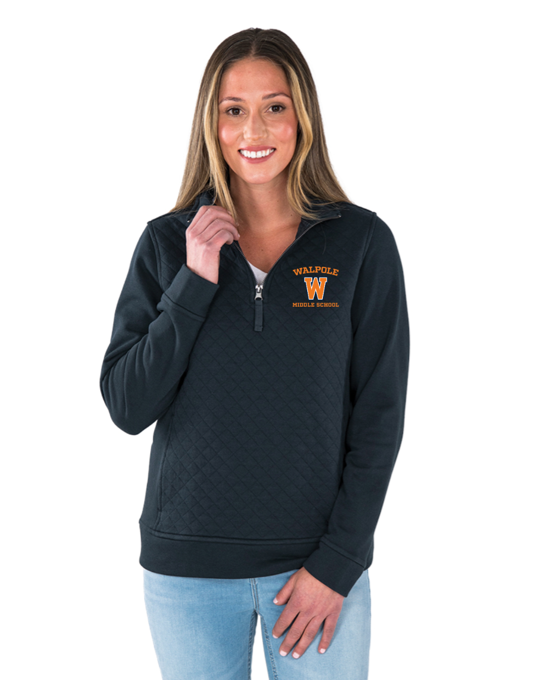 Walpole Teachers- Womens Franconia Quilted Pullover (5368)