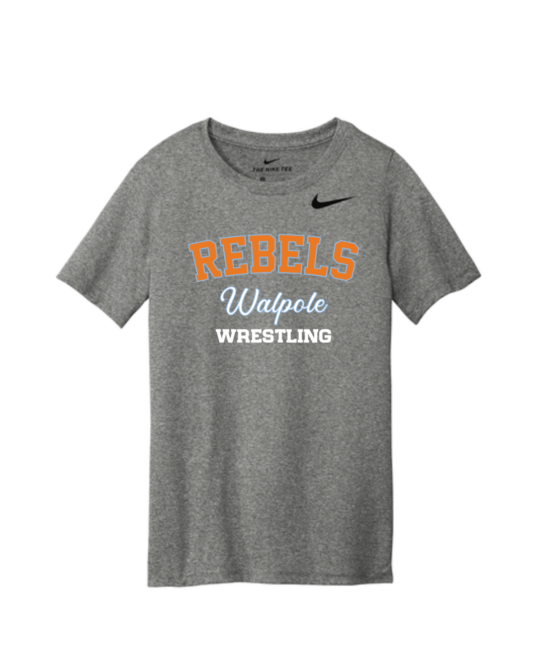 Walpole Youth Wrestling- Nike Youth Team rLegend Tee - (DV7317)