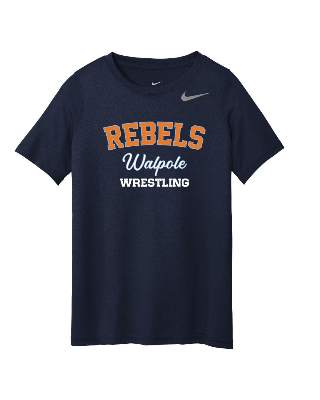 Walpole Youth Wrestling- Nike Youth Team rLegend Tee - (DV7317)