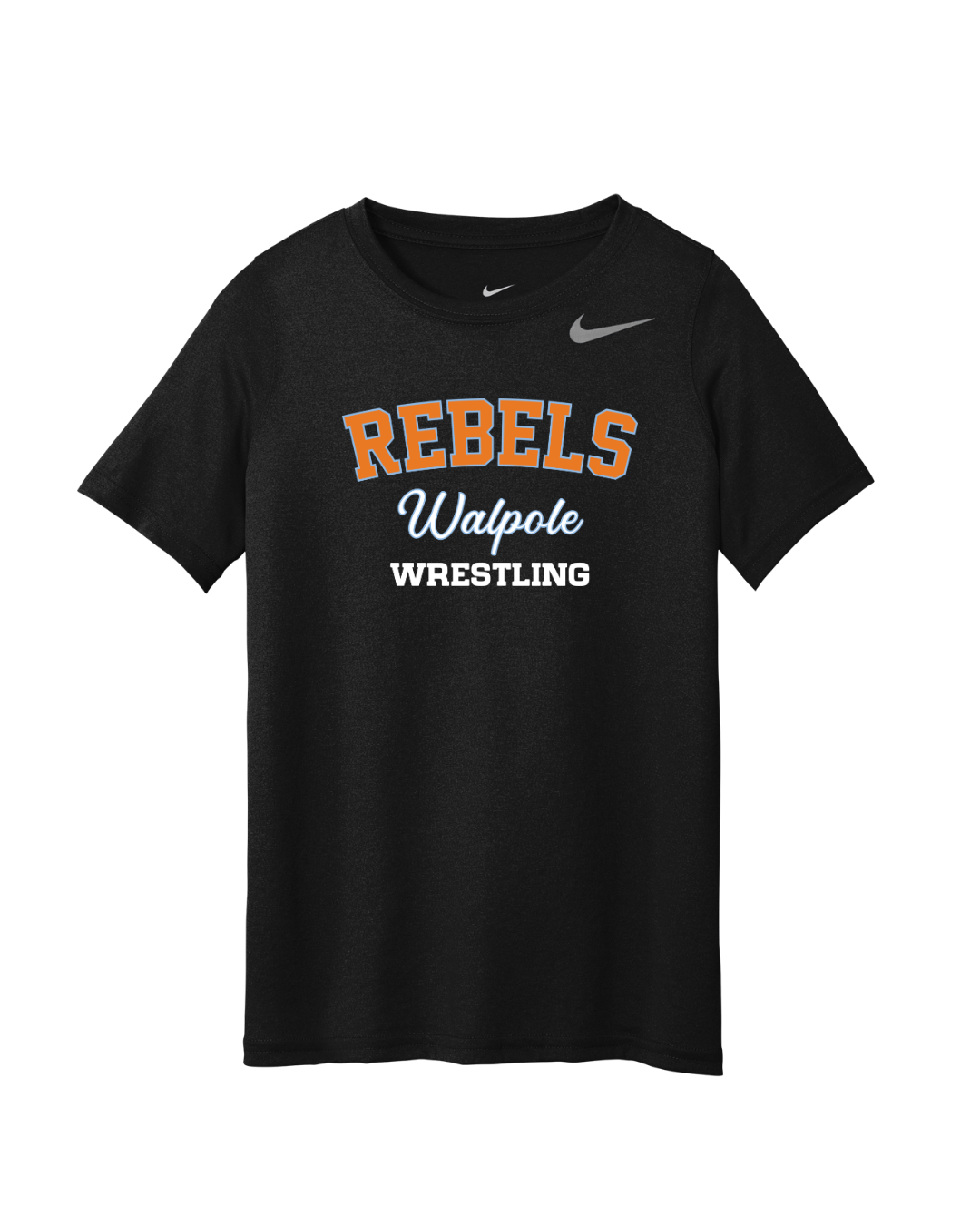 Walpole Youth Wrestling- Nike Youth Team rLegend Tee - (DV7317)