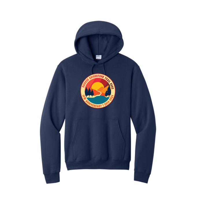 Grindstone Trail Runs - Unisex Fleece Pullover Hooded Sweatshirt (PC78H)