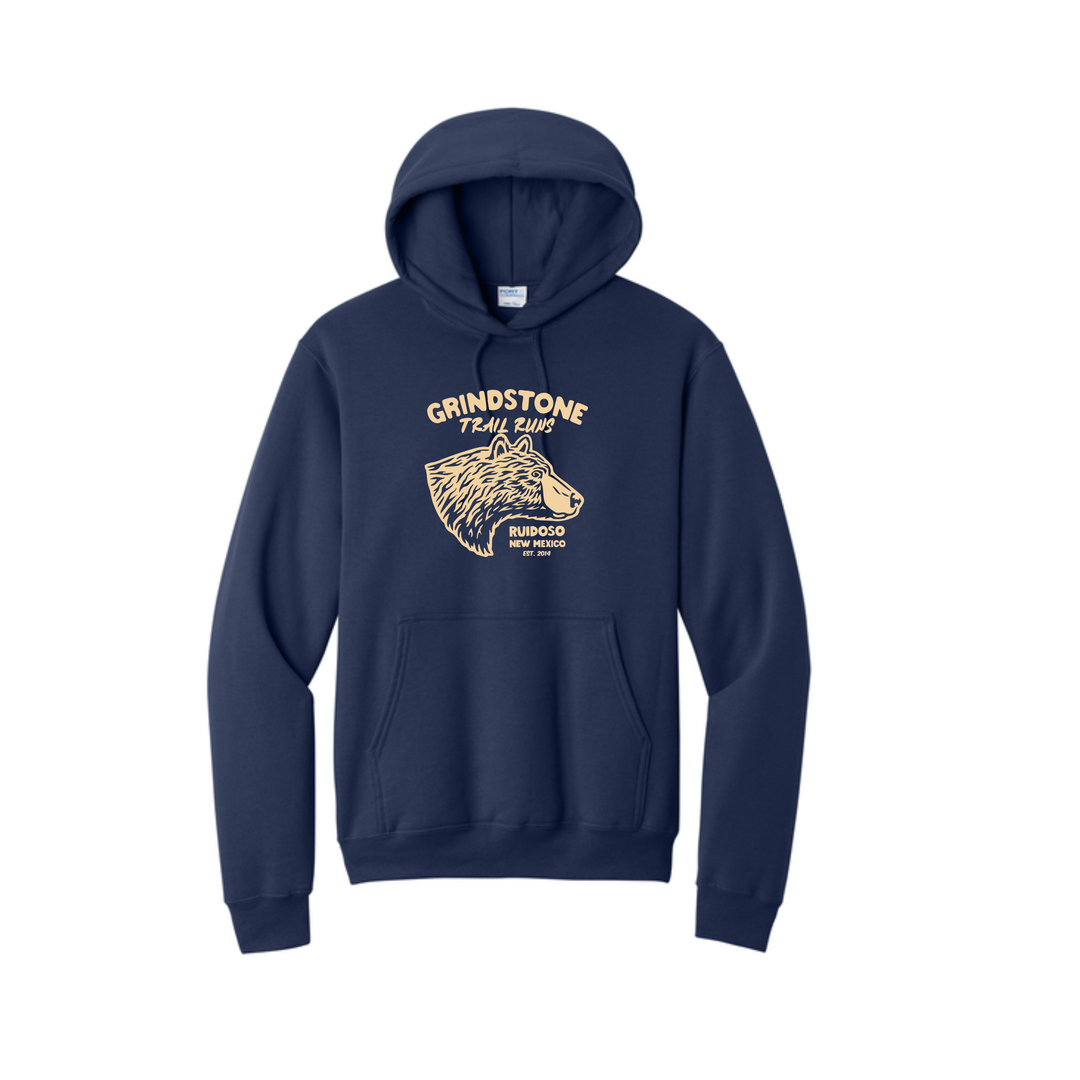 Grindstone Trail Runs - Unisex Fleece Pullover Hooded Sweatshirt (PC78H)