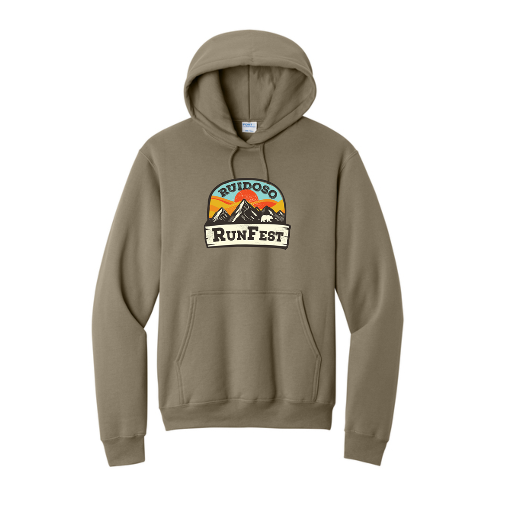 Ruidoso Run Fest - Unisex Fleece Pullover Hooded Sweatshirt (PC78H)