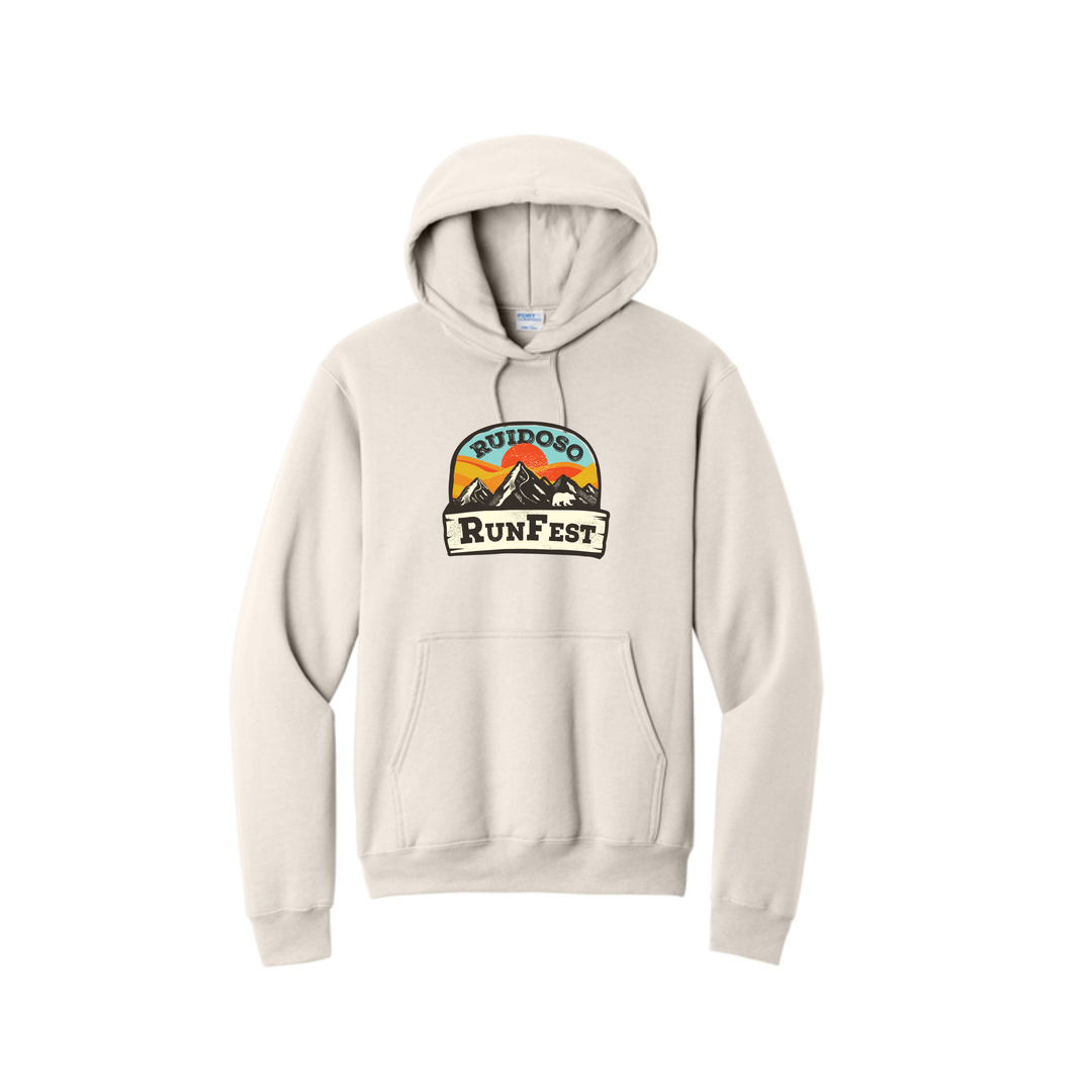 Ruidoso Run Fest - Unisex Fleece Pullover Hooded Sweatshirt (PC78H)