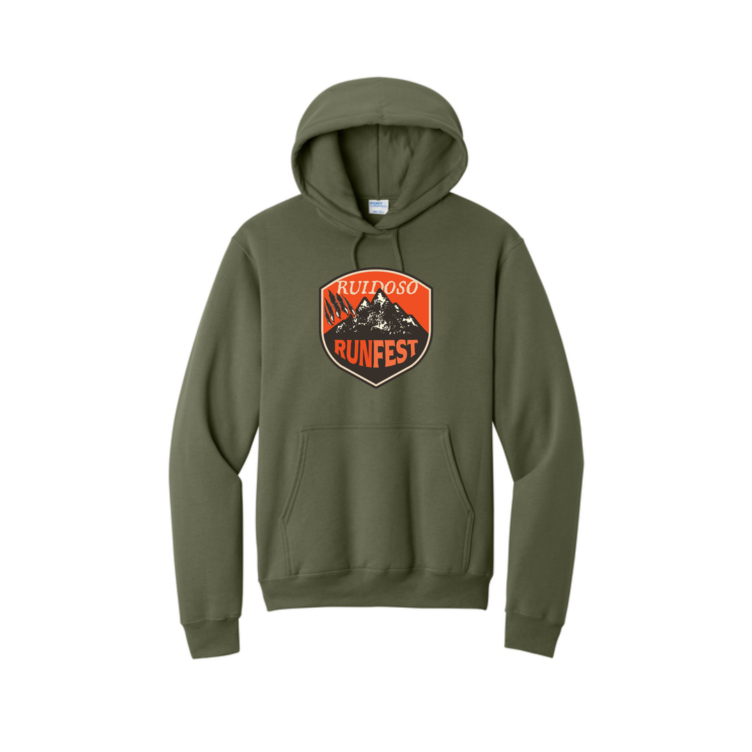Ruidoso Run Fest - Unisex Fleece Pullover Hooded Sweatshirt (PC78H)