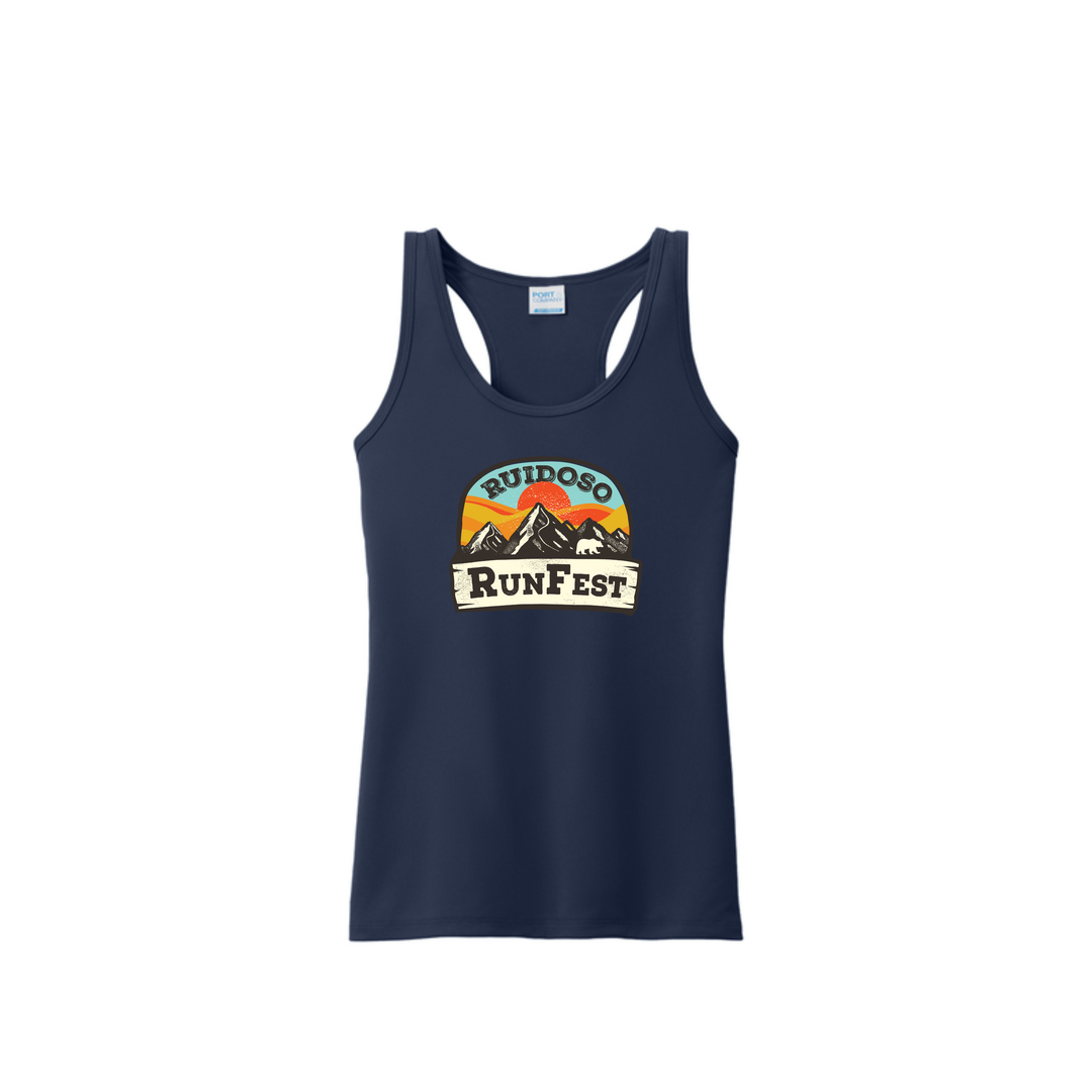 Ruidoso Run Fest - "Run In" Women's Tank (LPC380TT)