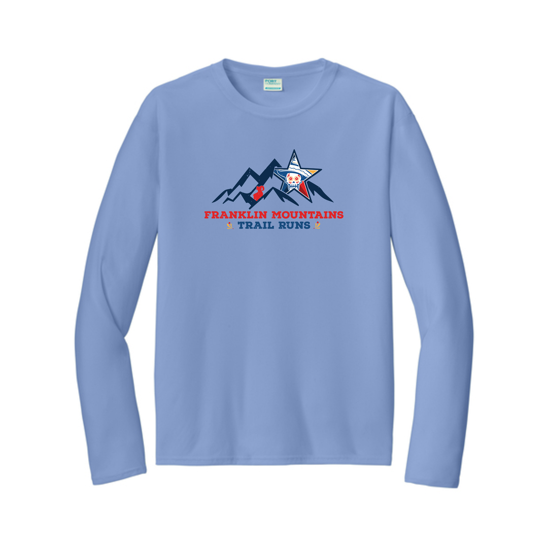 Franklin Mountain Trail Runs - Men's Long Sleeve Performance T-Shirt (PC380LS)
