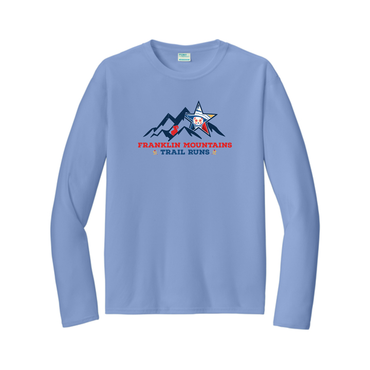 Franklin Mountain Trail Runs - Men's Long Sleeve Performance T-Shirt (PC380LS)