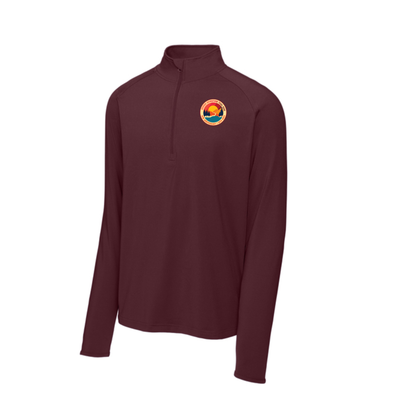 Grindstone Trail Runs - Men's 1/4 Zip-Pullover (ST850)