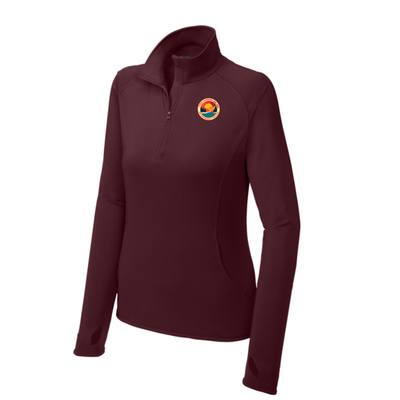 Grindstone Trail Runs - Women's Quarter Zip (LST850)