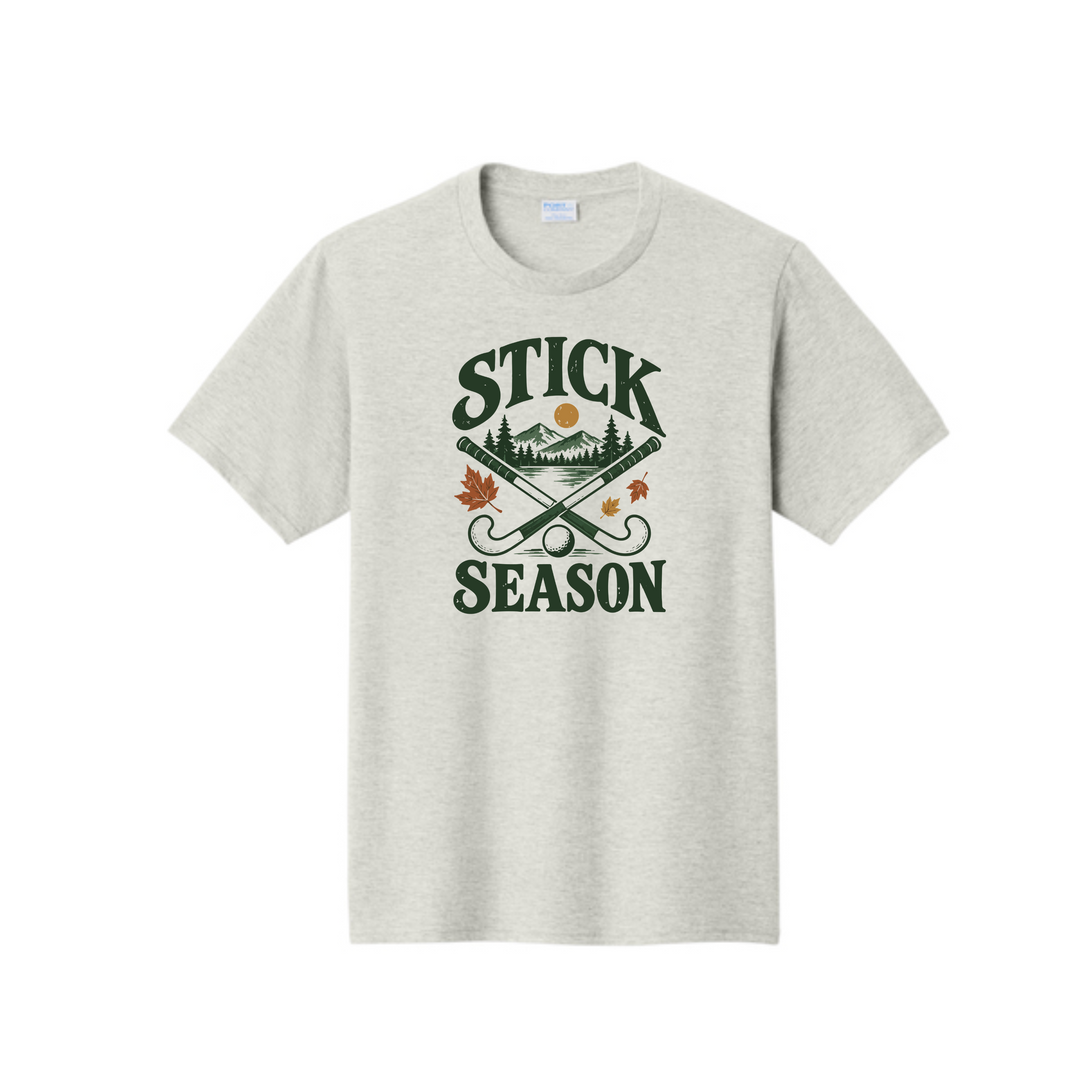 Warrior Field Hockey- "Stick Season" Adult Easy Cotton Tee (PC43)