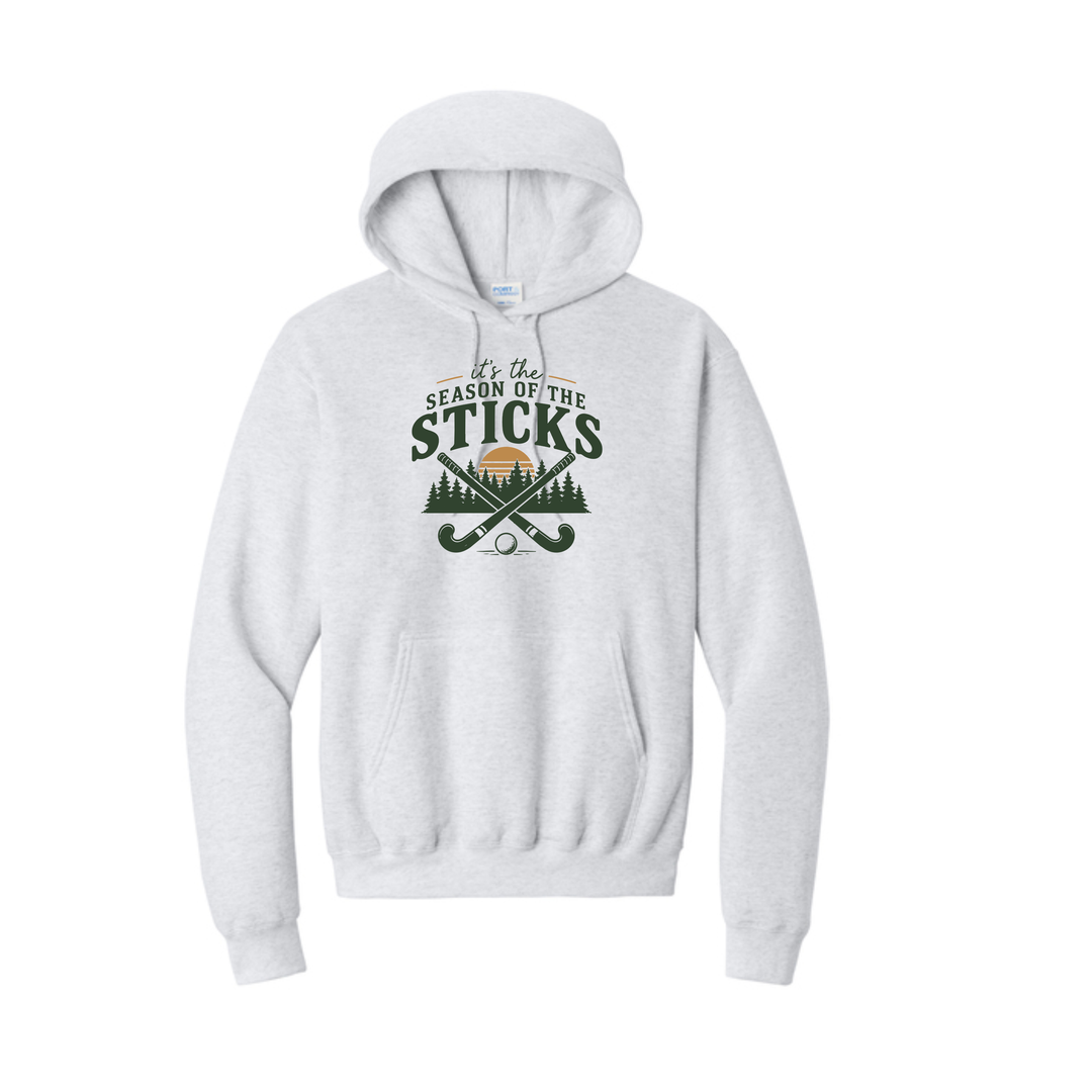 Warrior Field Hockey- "Season of the Sticks" Unisex Fleece Pullover Hooded Sweatshirt (PC78H)