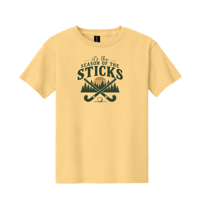 Warrior Field Hockey- "Season of The Sticks" Youth Cotton T-Shirt (5000B)