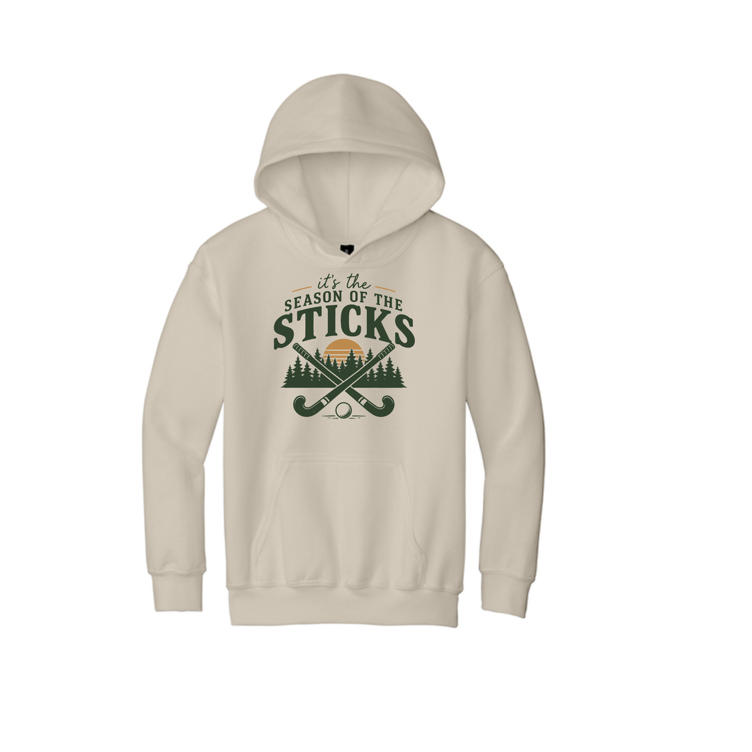 Warrior Field Hockey - "Season of the Sticks" Youth Heavy Blend™ Hooded Sweatshirt (18500B)