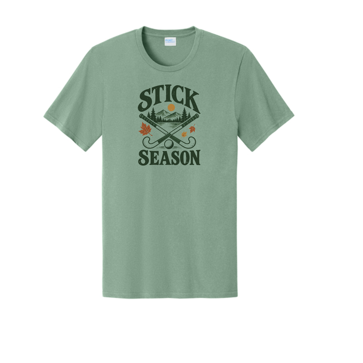 Warrior Field Hockey- "Stick Season" Adult Easy Cotton Tee (PC43)