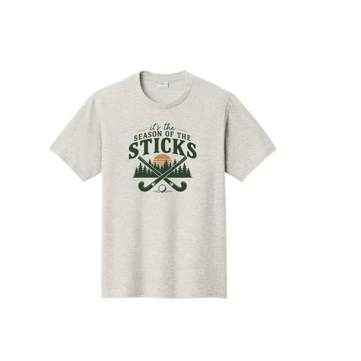 Warrior Field Hockey- "Season Of The Sticks" Adult Easy Cotton Tee (PC43)