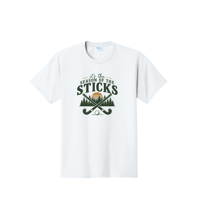Warrior Field Hockey- "Season Of The Sticks" Adult Easy Cotton Tee (PC43)