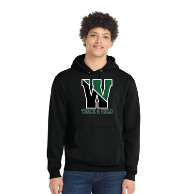 Sudadera con capucha unisex de polar de Westwood Track & Field (PC78H) 