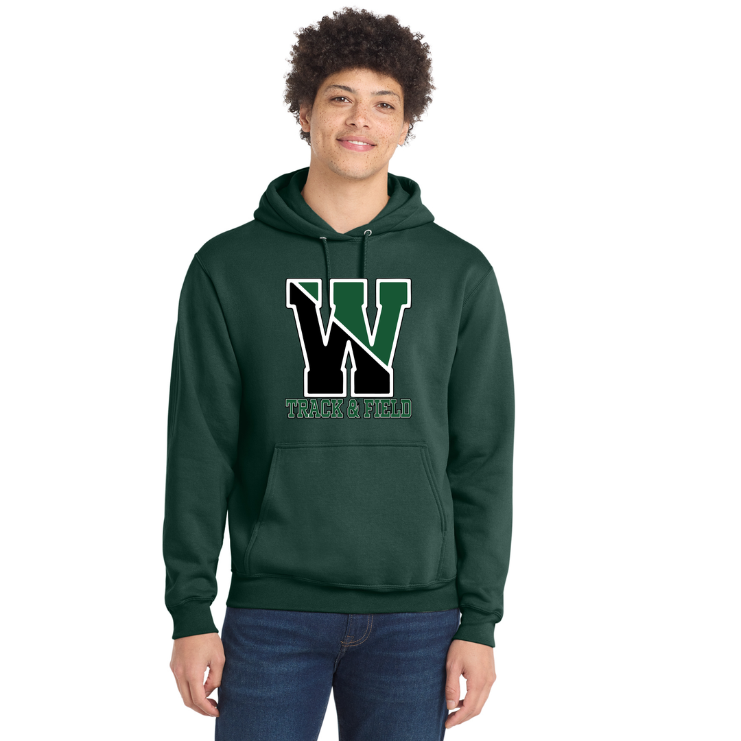 Sudadera con capucha unisex de polar de Westwood Track & Field (PC78H) 