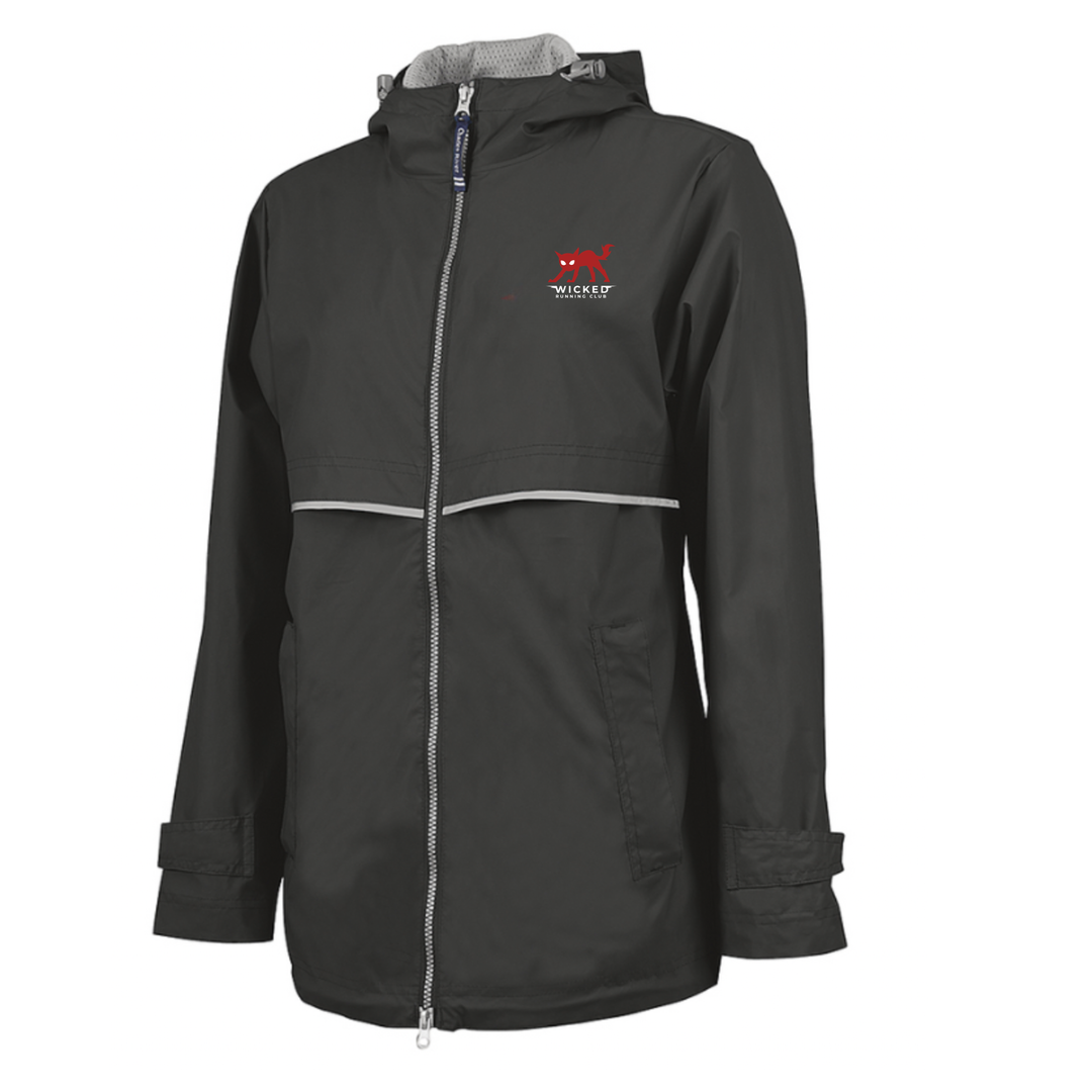 Wicked Running Club - Women's New Englanders Rain Jacket (5099)