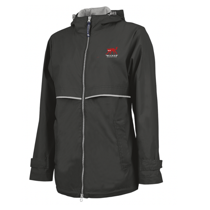 Wicked Running Club - Women's New Englanders Rain Jacket (5099)