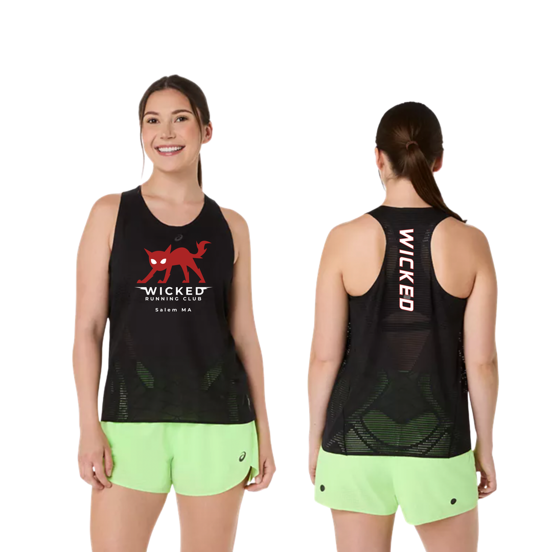 Wicked Running Club - ASICS Women's Metarun Tank Black (2012D416)