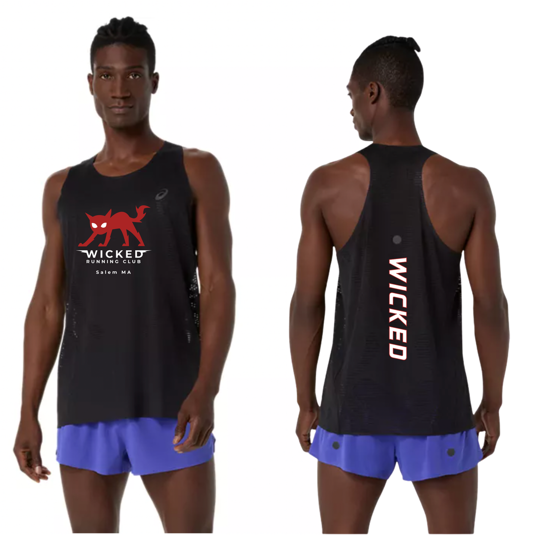 Wicked Running Club - ASICS Men's Metarun Singlet Black (2011D508-001)