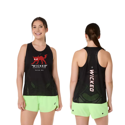 Wicked Running Club - ASICS Women's Metarun Tank Black (2012D416)