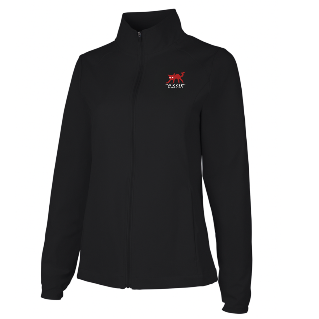 Suburban Striders - Chaqueta elástica con cremallera completa Lexington para mujer de Charles River (5614)