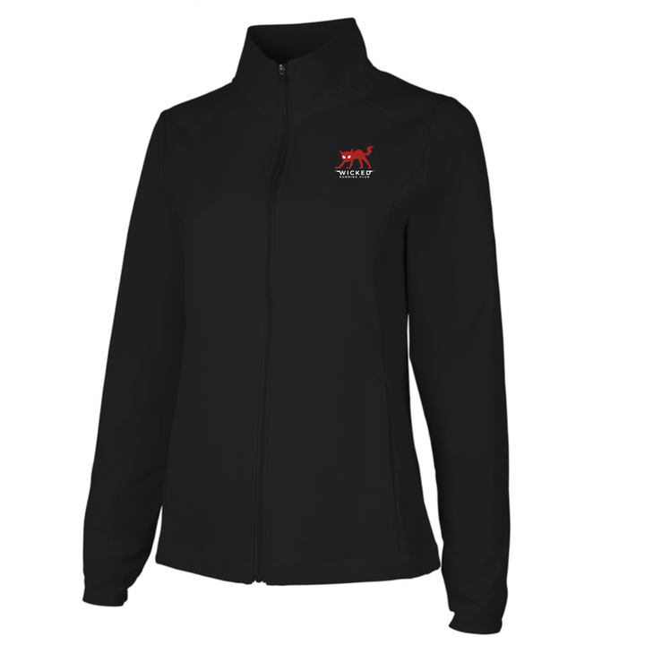 Suburban Striders - Chaqueta elástica con cremallera completa Lexington para mujer de Charles River (5614)