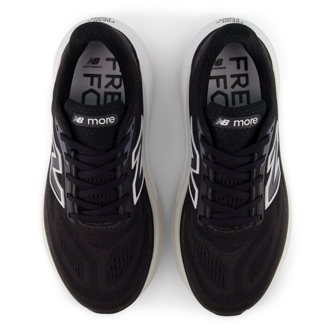New Balance Womens Fresh Foam X More V6 - BLACK (Wide)