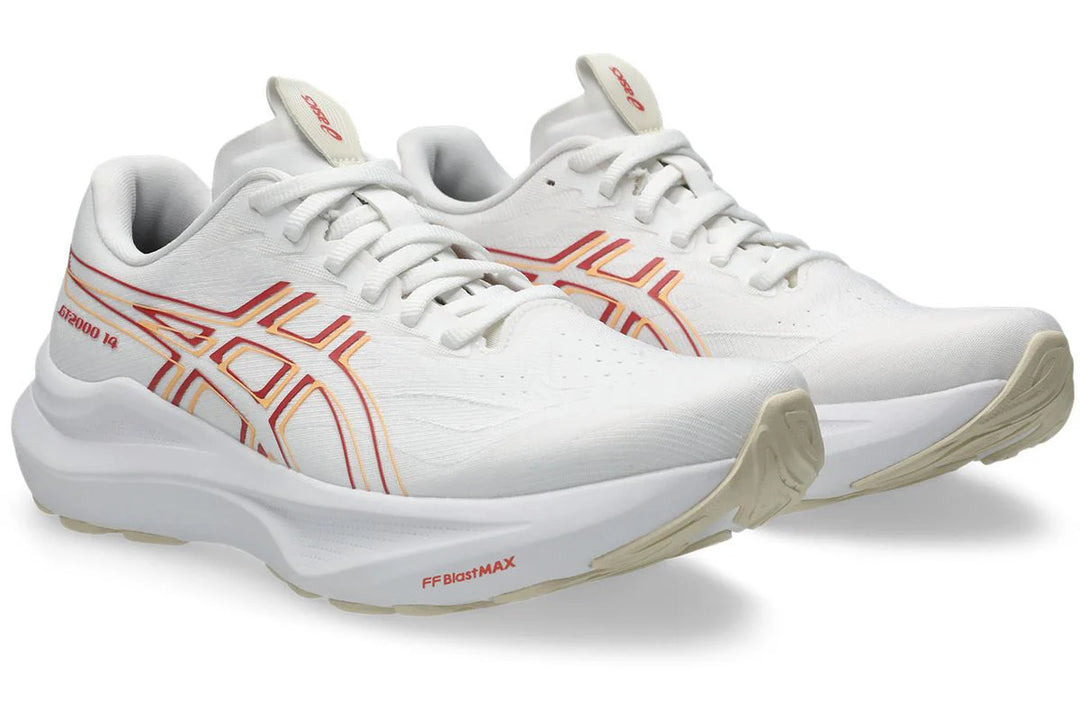 Women's ASICS Gt-2000 14 - White/Dark Pink Clay