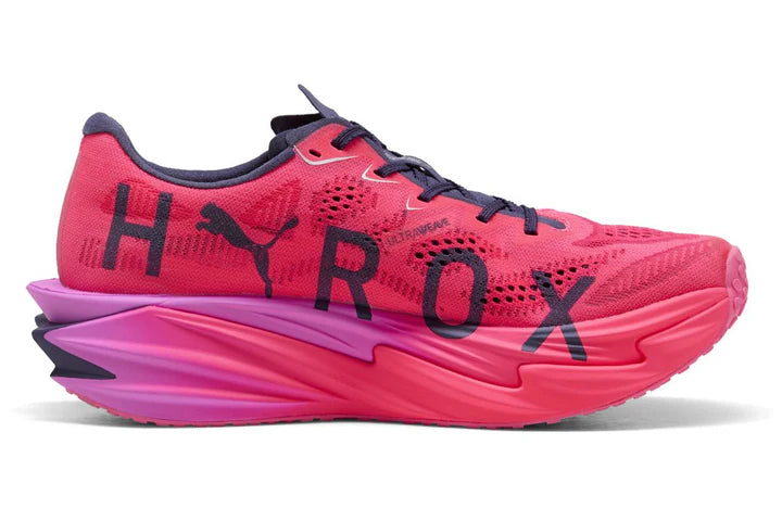 Women's Puma DEVIATE NITRO ELITE 4 PUMA X HYROX - PURE PINK-ELECTRIC ORCHID-DEEP PLUM