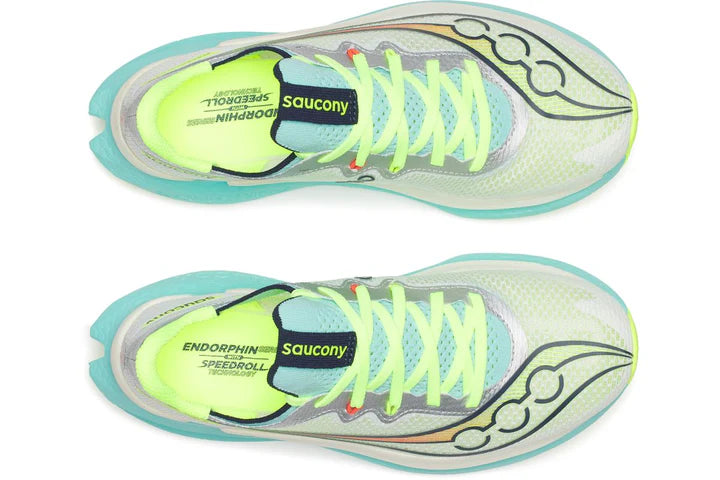 Women's Saucony Endorphin Pro 5 - White Splash