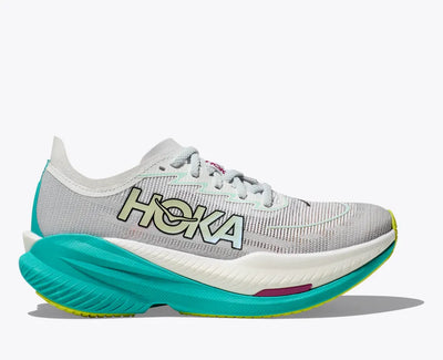 Zapatillas Hoka Mach X 2 para mujer, color azul marino y aguamarina (1155120-FCQ)