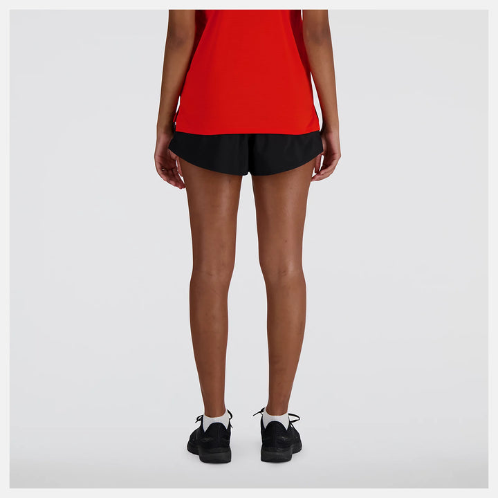 New Balance Sport Essentials Short 3" - Black - WOMEN (WS41226)