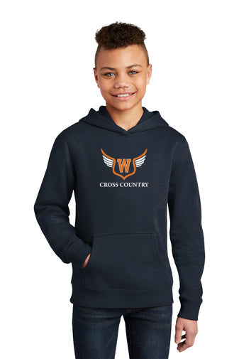 Sudadera con capucha de polar para jóvenes de la escuela secundaria Walpole (DT6100Y)