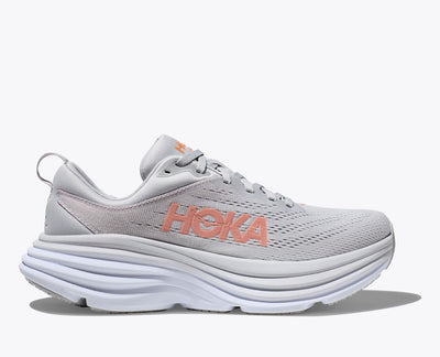 Hoka Bondi 8 para mujer: Harbor Mist/Lunar Rock (1127952-HMLR) 