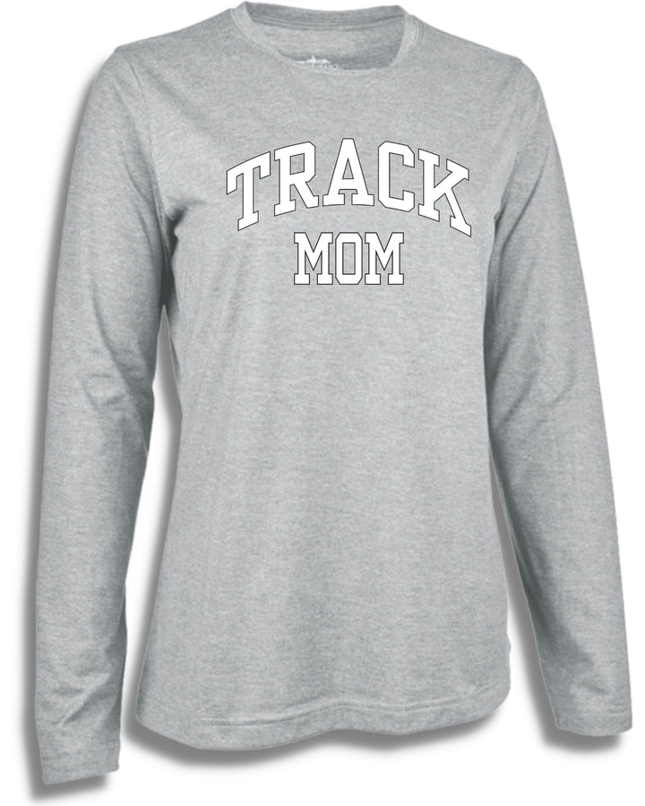 Track Mom Womens Comfort Core Long Sleeve Crew (2330)