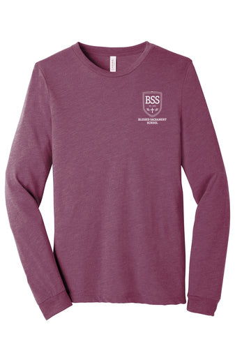 BSS Unisex CVC Jersey Long-Sleeve T-Shirt (3501CVC)